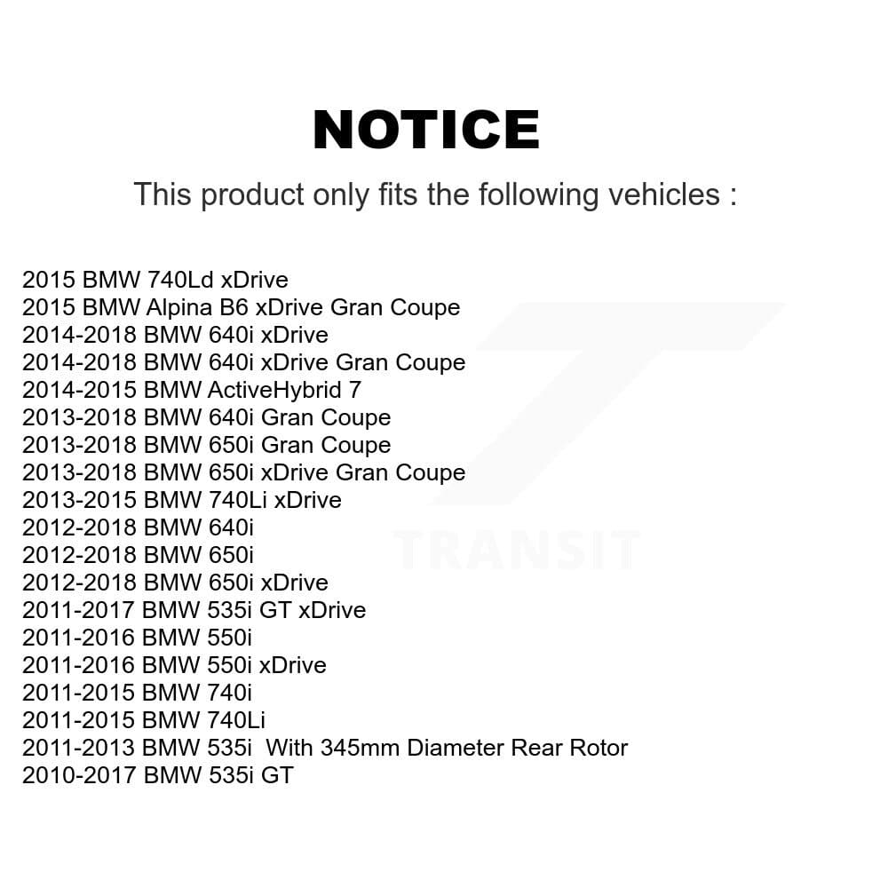 Genius - GCR-G8204 - Rear Disc Brake Rotor image 14