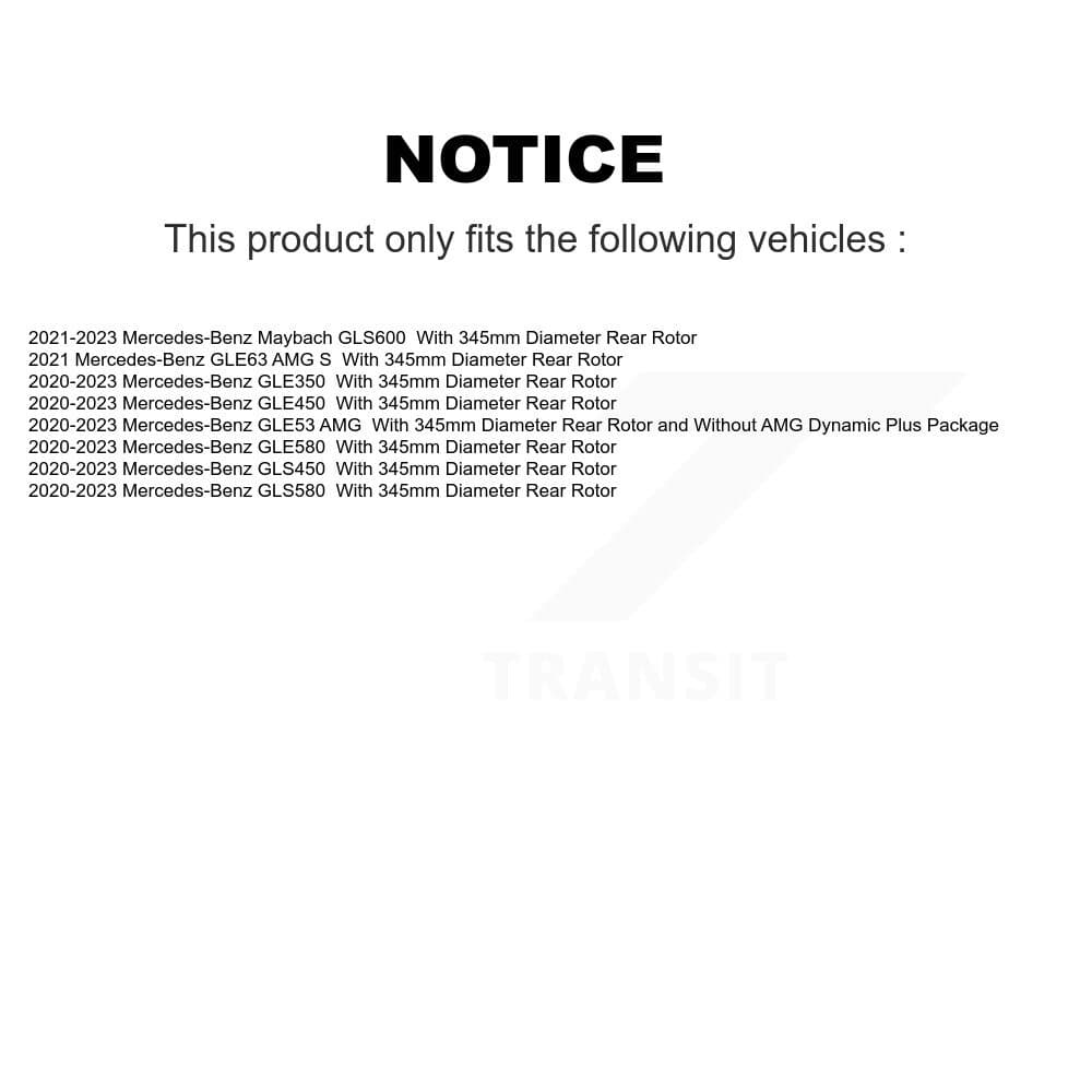 Genius - GCR-G8491 - Rear Disc Brake Rotor image 14