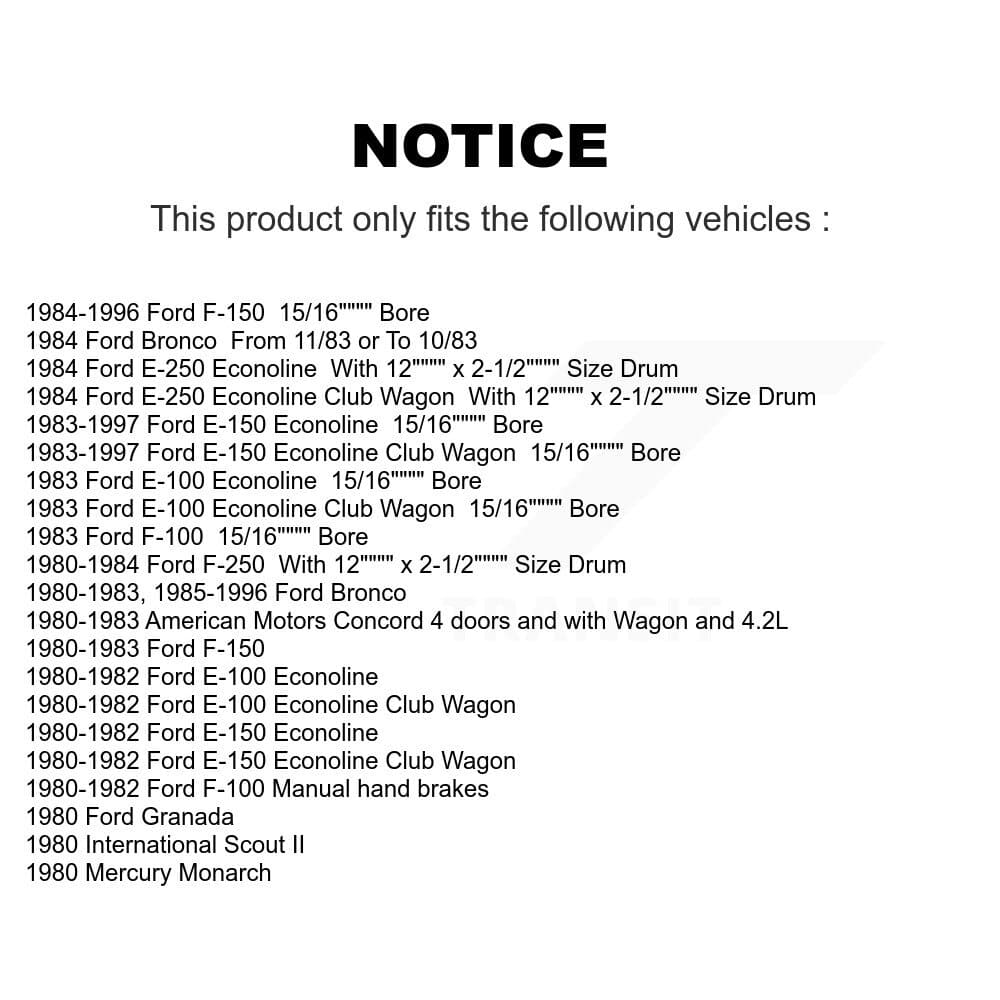 Kingstar - K14-100090 - Rear Drum Brake Wheel Cylinder Kits image 6