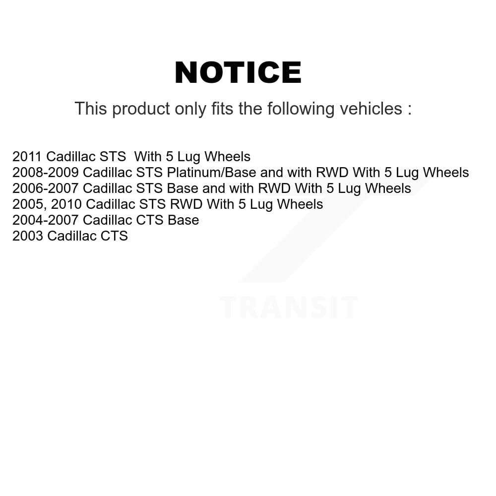 Kugel - K70-100271 - Front Wheel Bearing and Hub Assembly Kits image 11