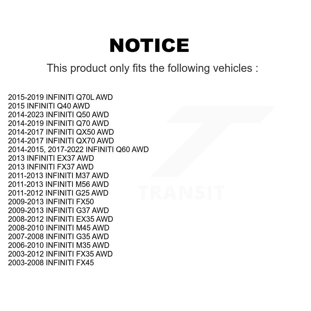 Kugel - K70-100358 - Front Wheel Bearing and Hub Assembly Kits image 11