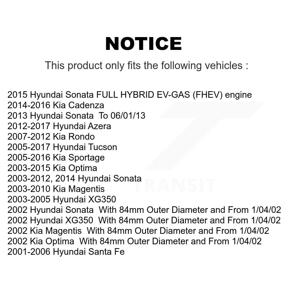 Kugel - K70-100497 - Front Wheel Bearing Kits image 10
