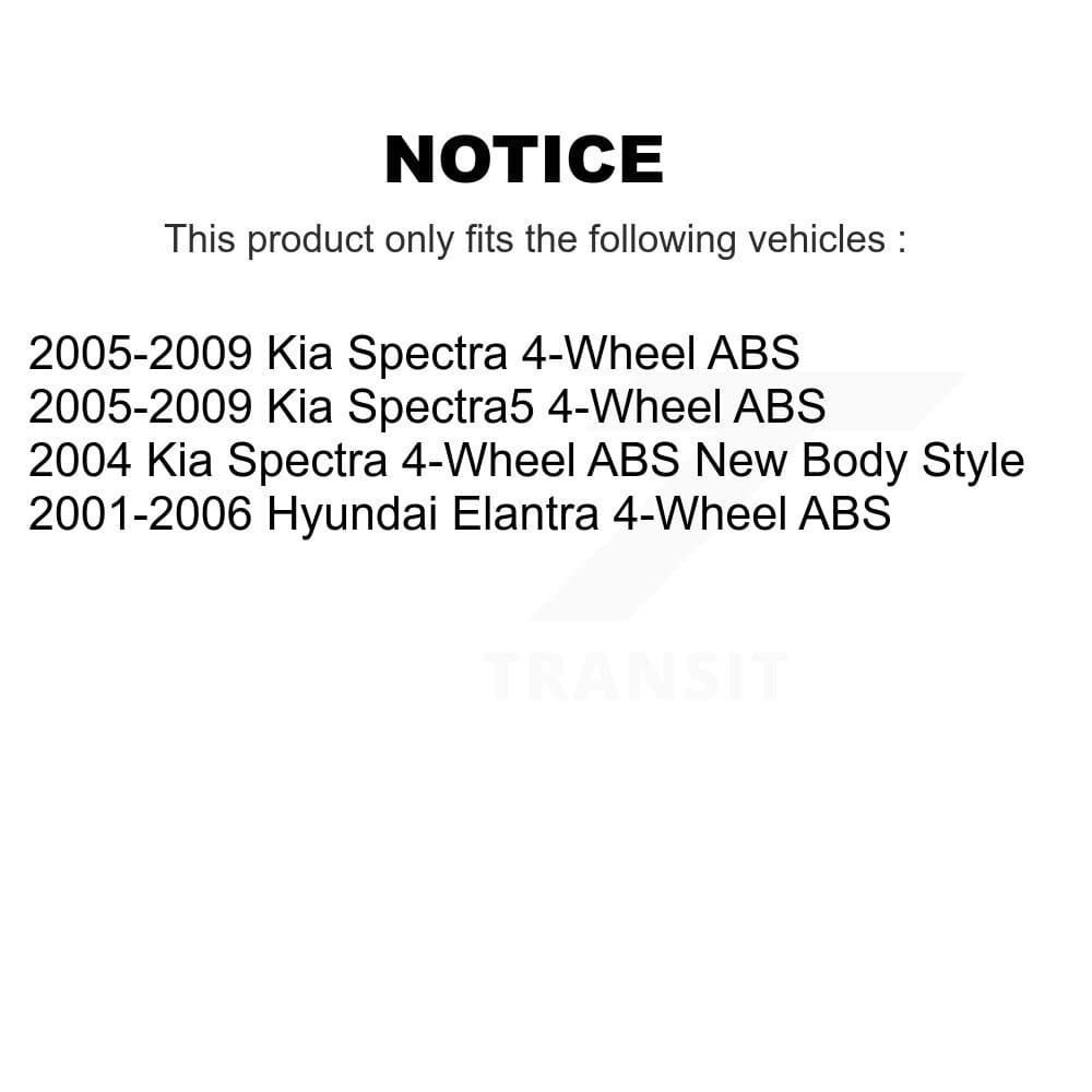 Kugel - K70-100597 - Rear Wheel Bearing and Hub Assembly Kits image 11