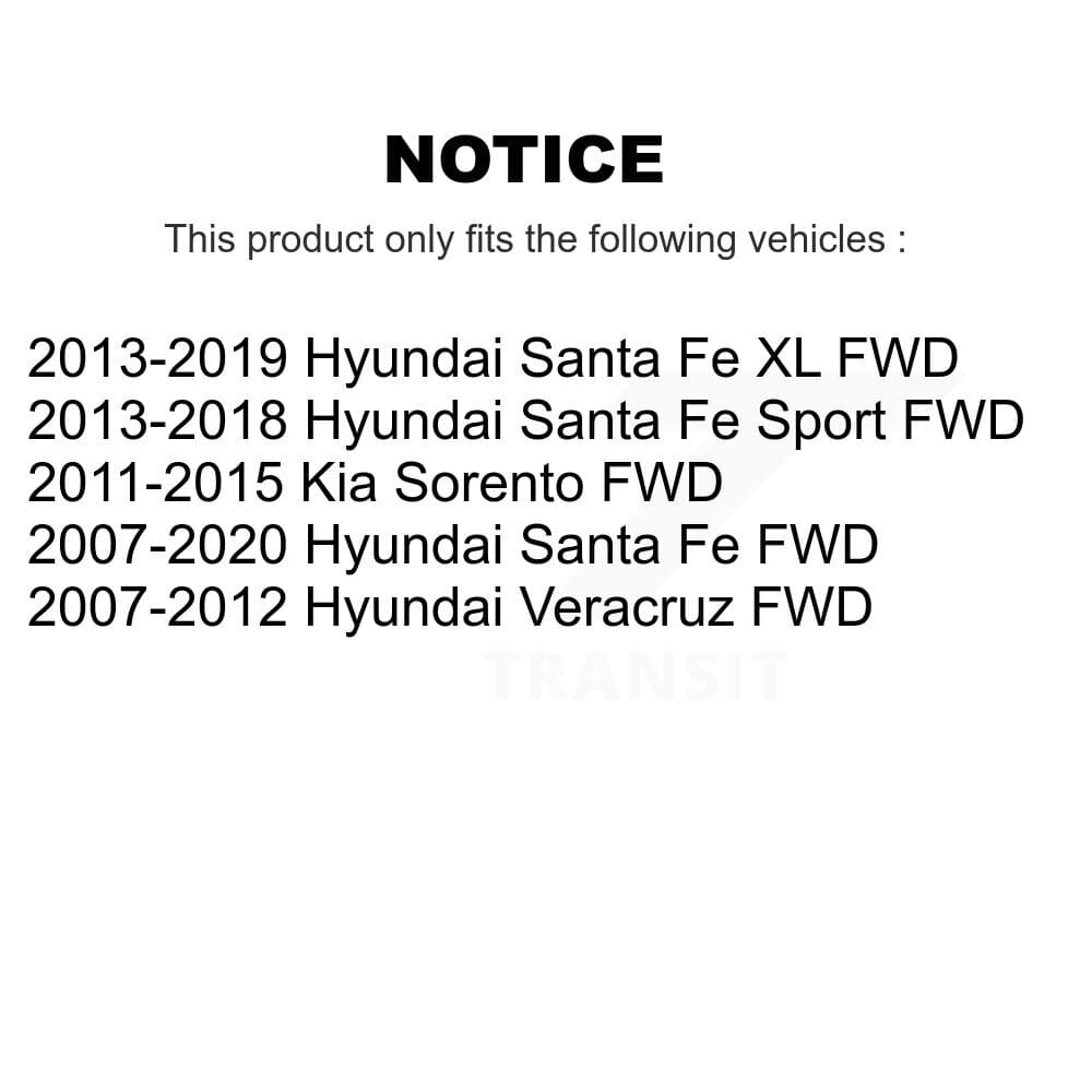Kugel - K70-100661 - Rear Wheel Bearing and Hub Assembly Kits image 11