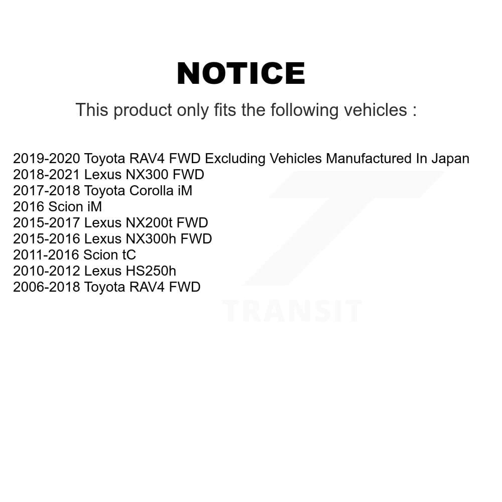 Kugel - K70-100693 - Rear Wheel Bearing and Hub Assembly Kits image 11