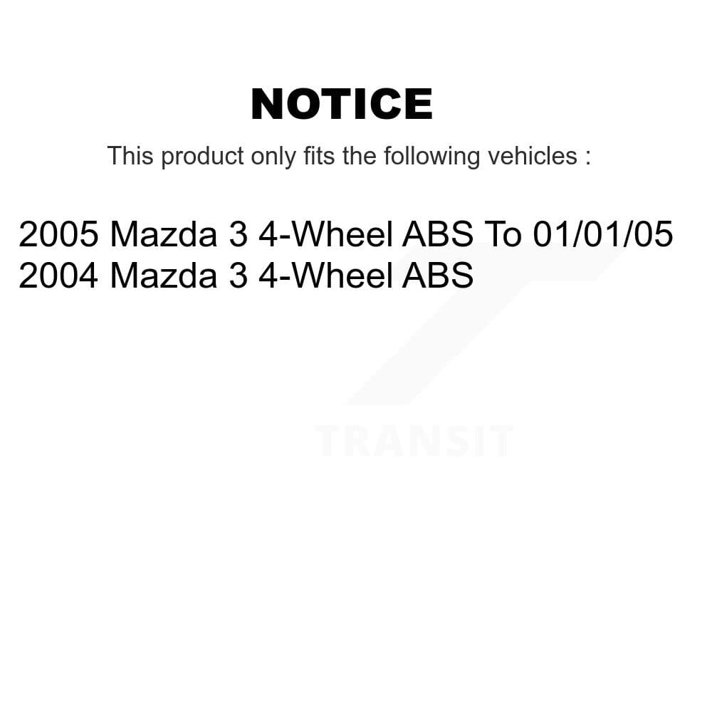 Kugel - K70-101208 - Front and Rear Wheel Bearing and Hub Assembly Kits image 11