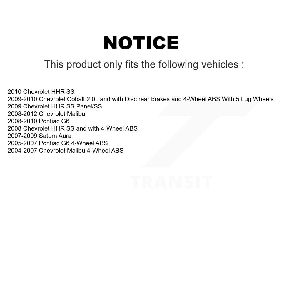 Kugel - K70-101211 - Front and Rear Wheel Bearing and Hub Assembly Kits image 11