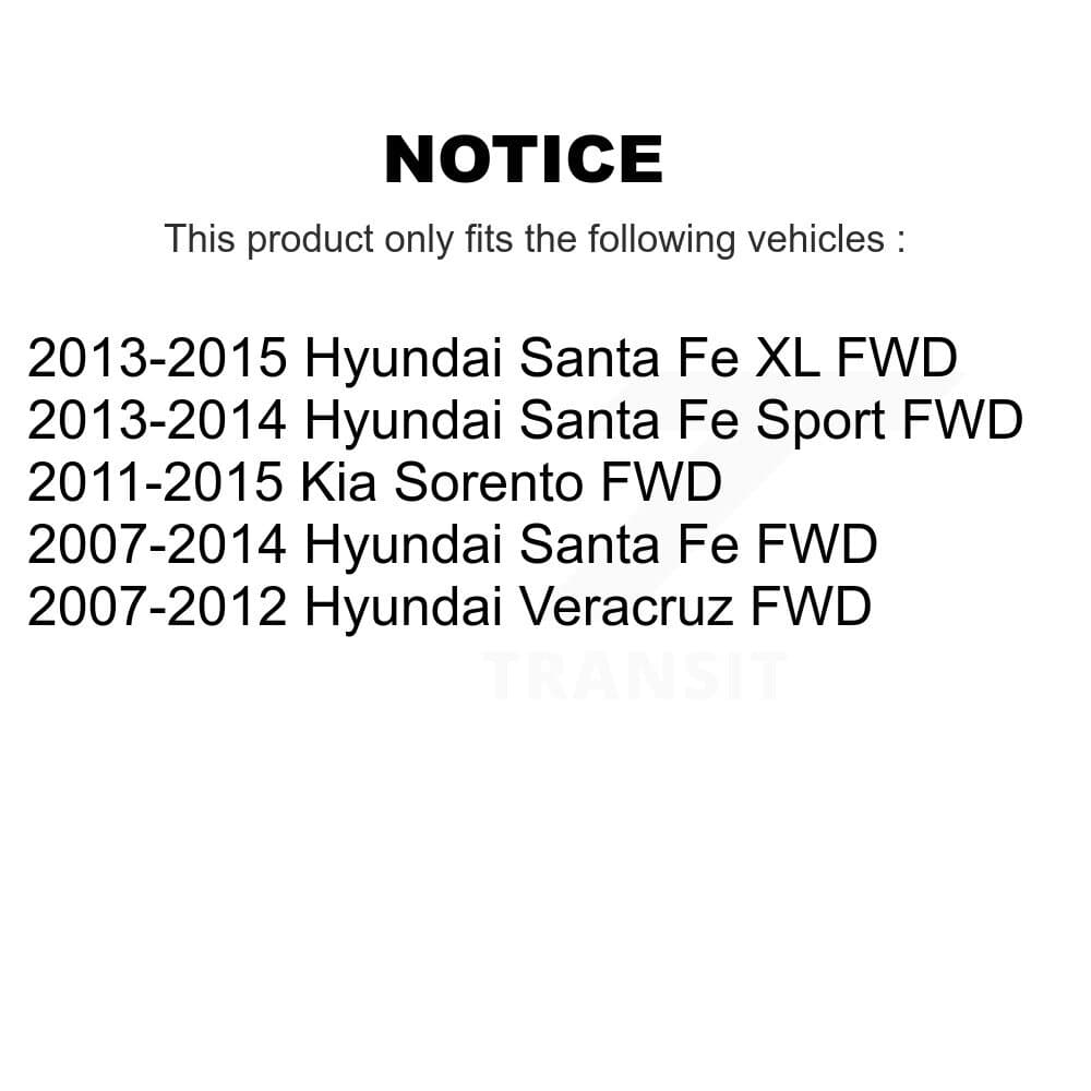 Kugel - K70-101255 - Front and Rear Wheel Bearing and Hub Assembly Kits image 11