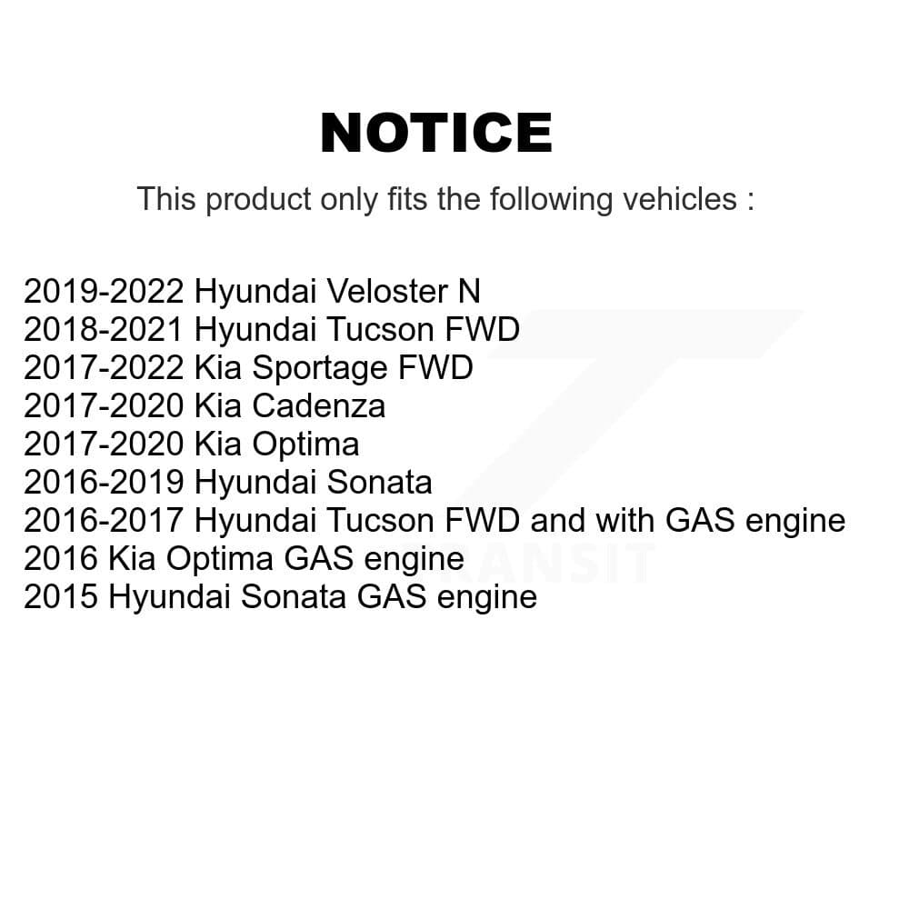 Kugel - K70-101386 - Rear Wheel Bearing and Hub Assembly Kits image 11