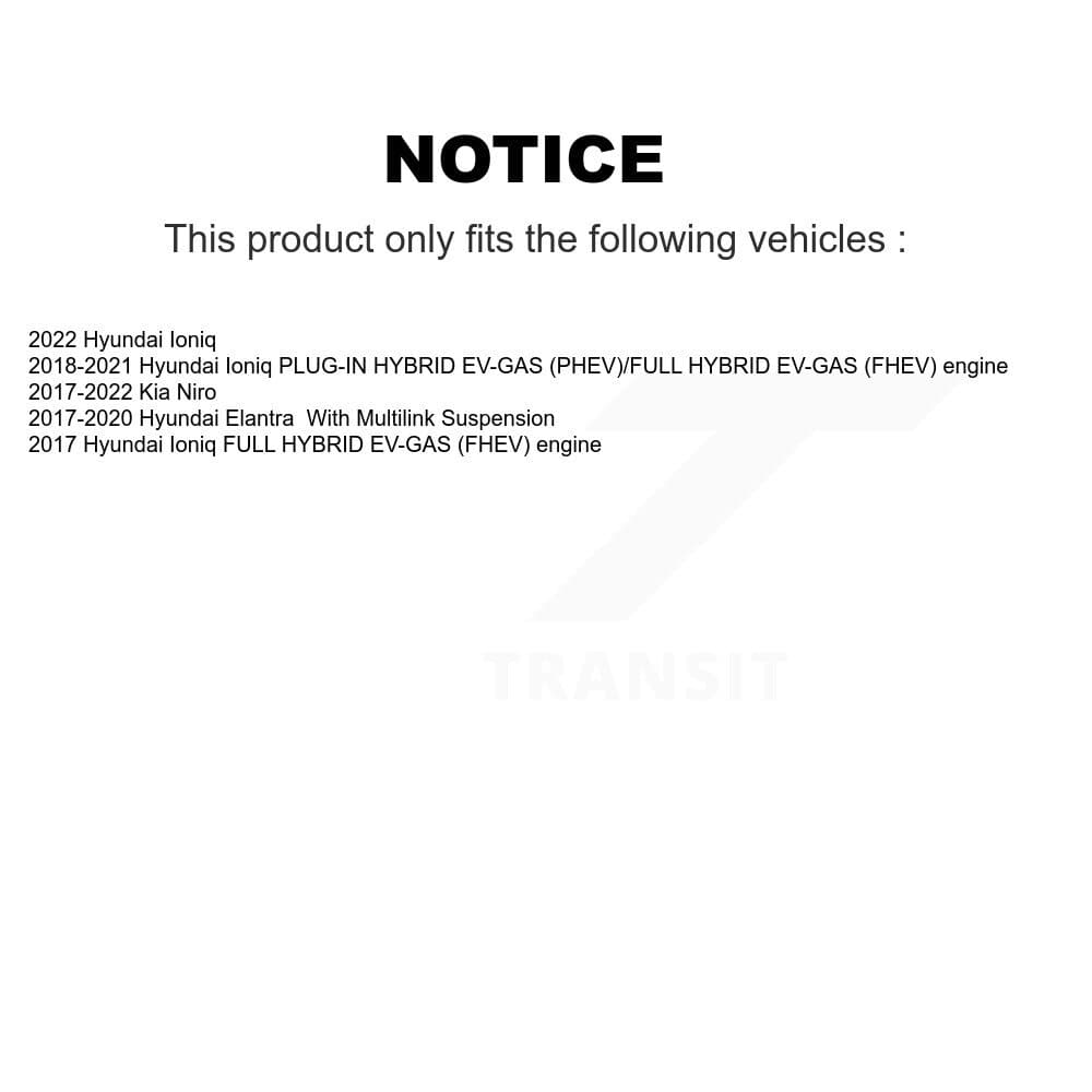 Kugel - K70-101512 - Rear Wheel Bearing and Hub Assembly Kits image 11