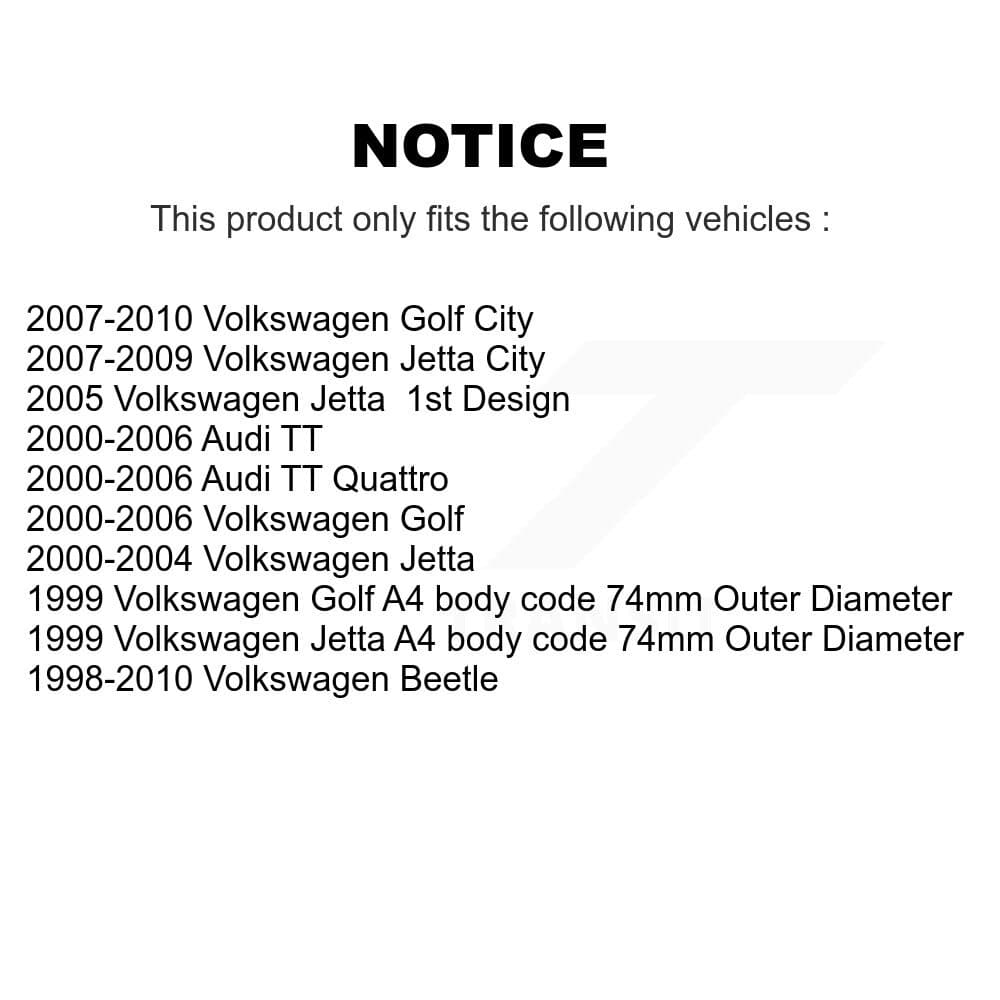 Kugel - K70-101532 - Front and Rear Wheel Bearing Kits image 14