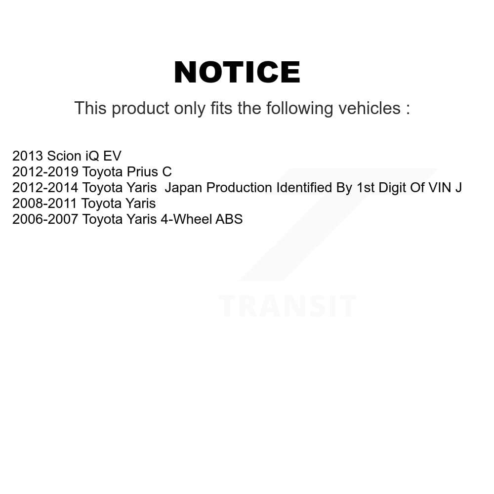 Kugel - K70-101654 - Front and Rear Wheel Bearing Kits image 14