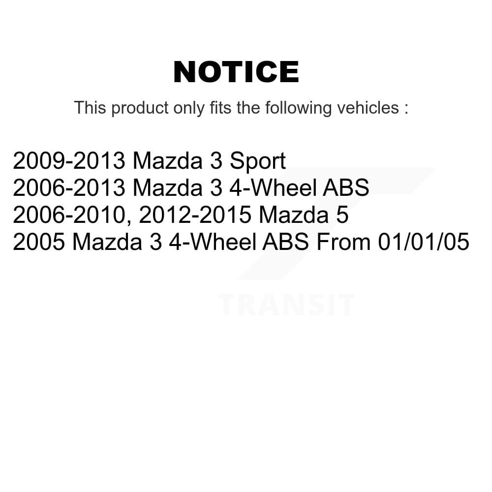 Kugel - K70-101660 - Front and Rear Wheel Bearing Kits image 14