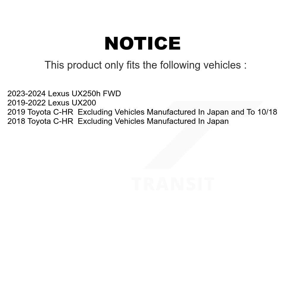 Kugel - K70-102028 - Front and Rear Wheel Bearing and Hub Assembly Kits image 11
