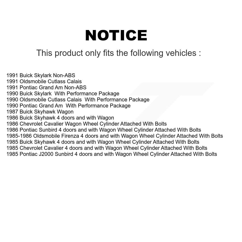 Transit Auto - K7D-101894 - Rear Wheel Bearing and Hub Assembly Kits image 14