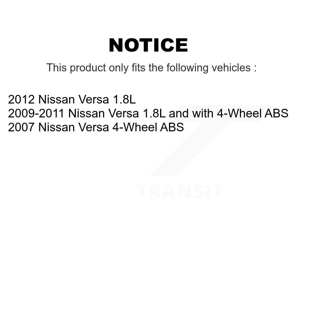 Transit Auto - K7D-101904 - Rear Wheel Bearing and Hub Assembly Kits image 14