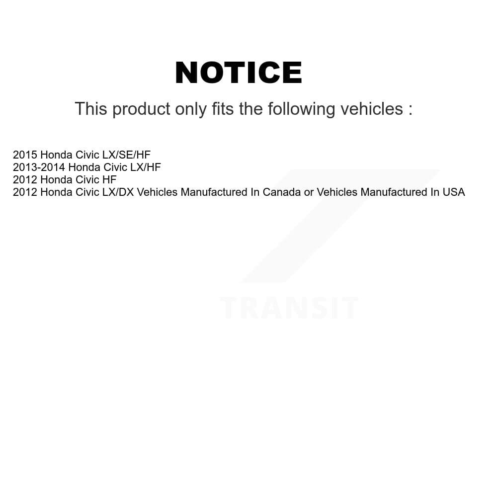 Transit Auto - K7D-101916 - Rear Wheel Bearing and Hub Assembly Kits image 14