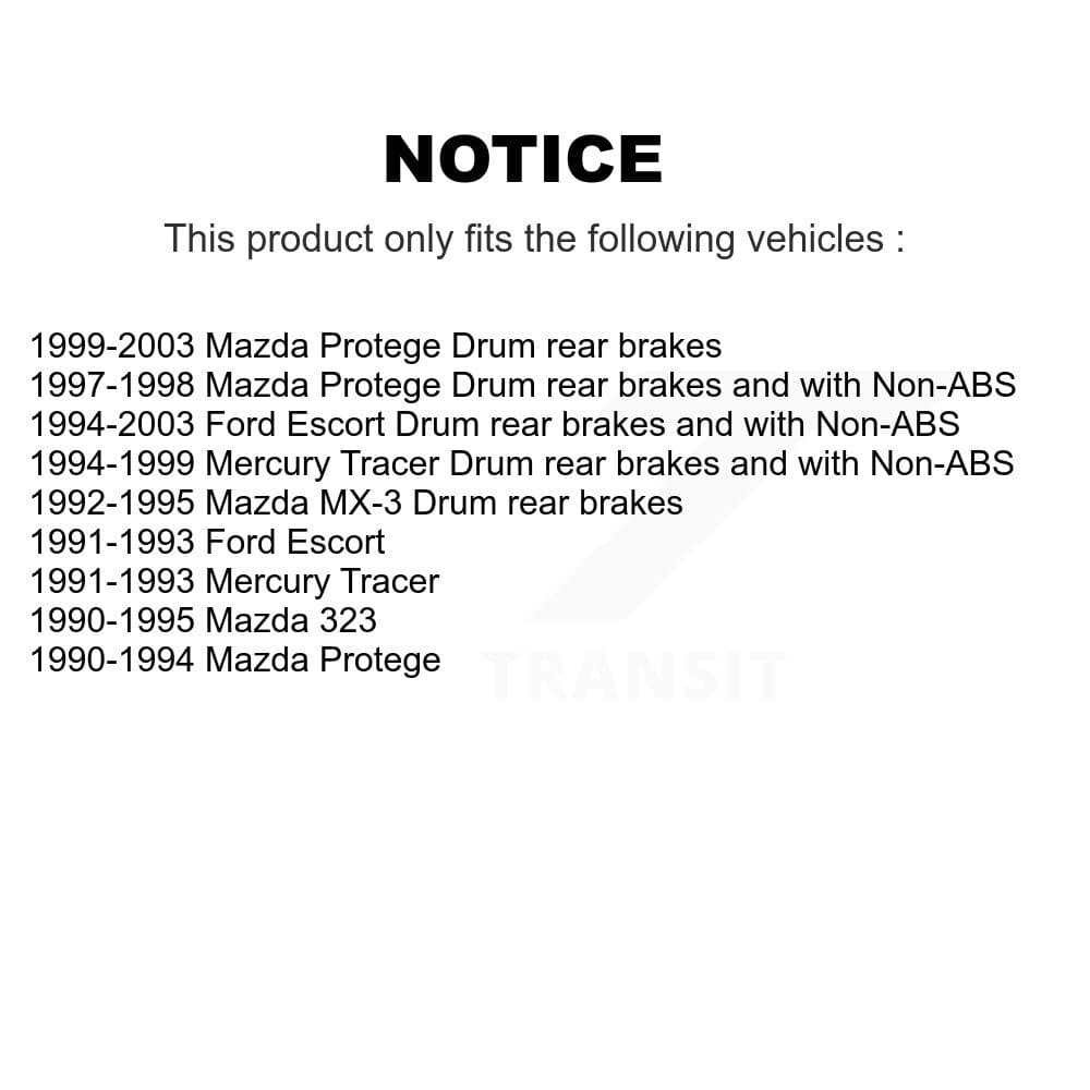 Transit Auto - K7D-101939 - Rear Wheel Bearing and Hub Assembly Kits image 14