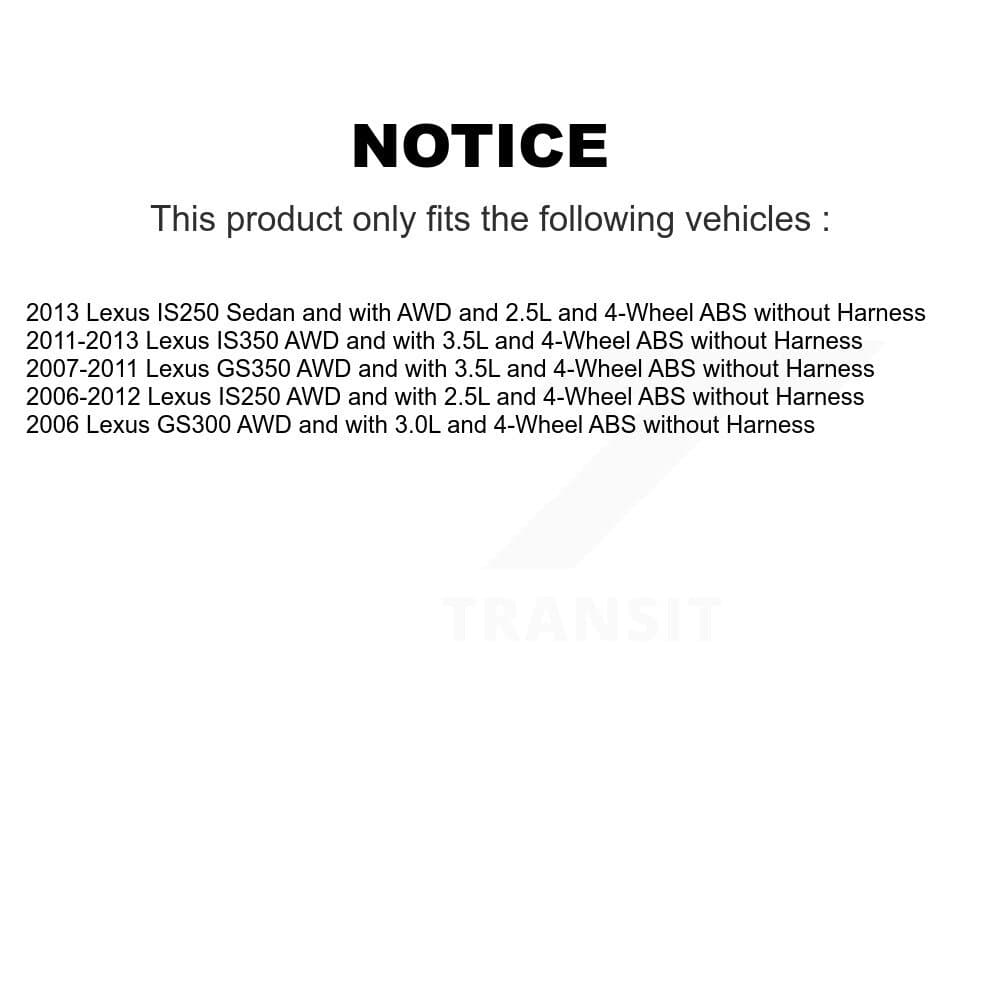 Kugel - K7S-100011 - Front Left Wheel Bearing and Hub Assembly Kits image 11