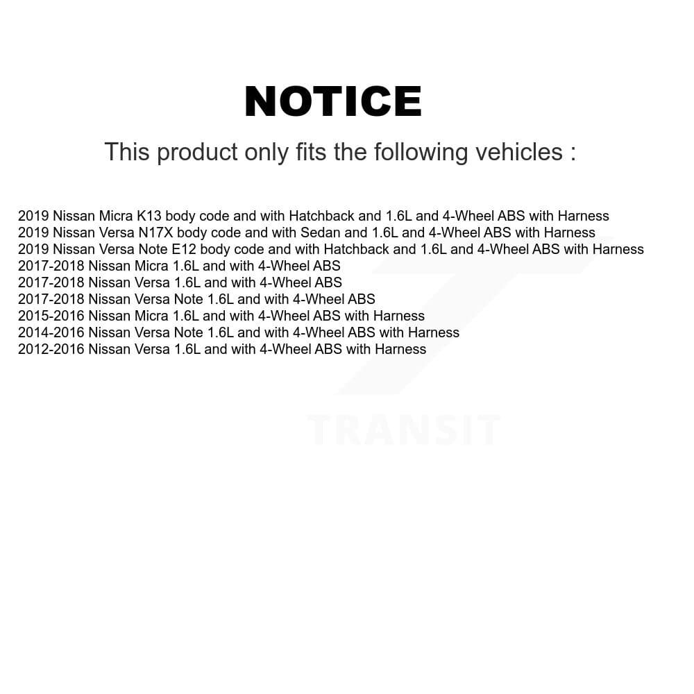 Kugel - K7S-100319 - Rear Wheel Bearing Kits image 10