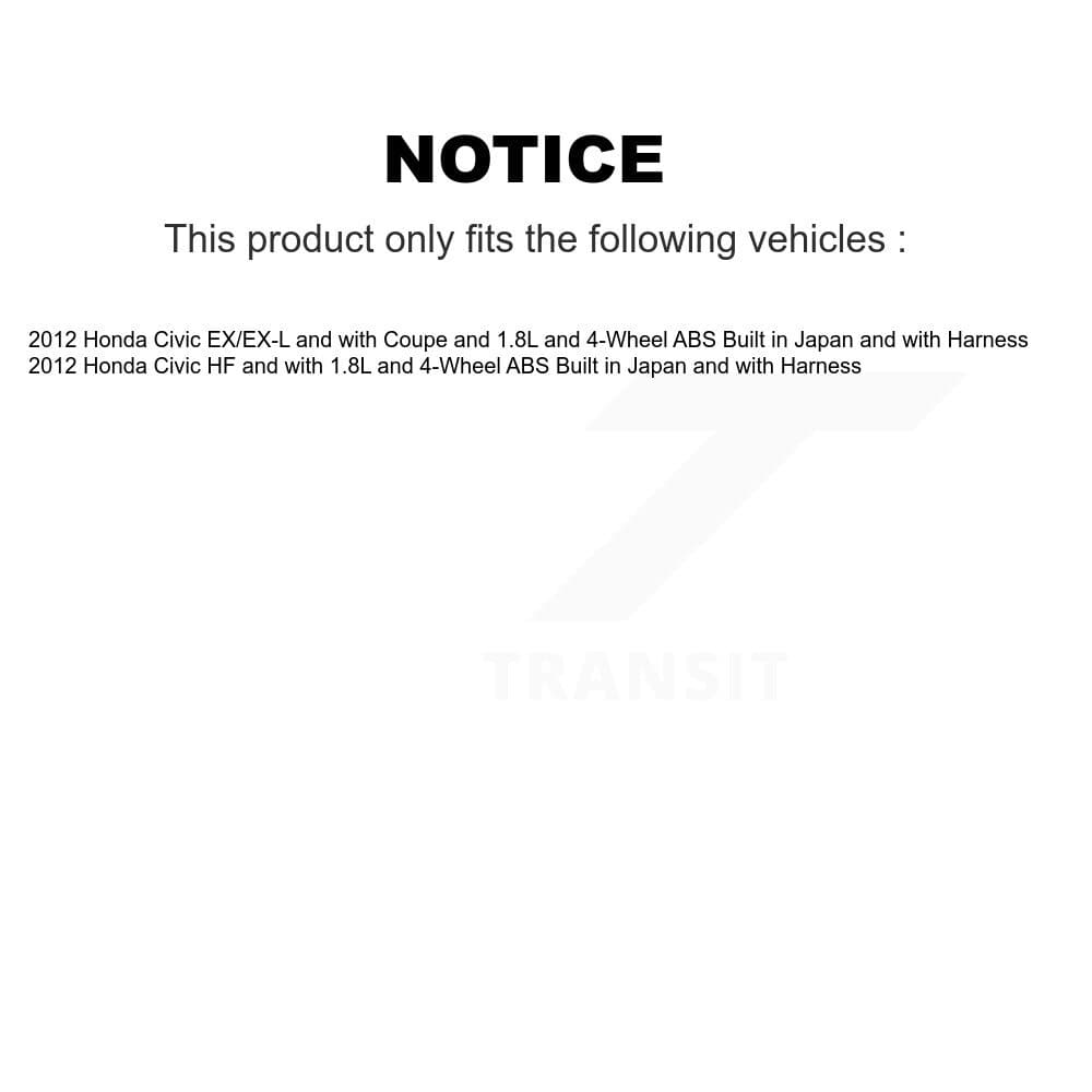 Kugel - K7S-100373 - Rear Wheel Bearing and Hub Assembly Kits image 11