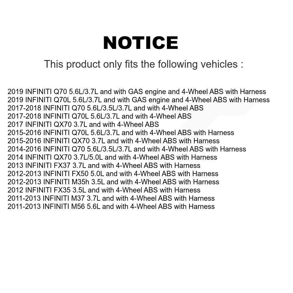 Kugel - K7S-100539 - Rear Wheel Bearing and Hub Assembly Kits image 11