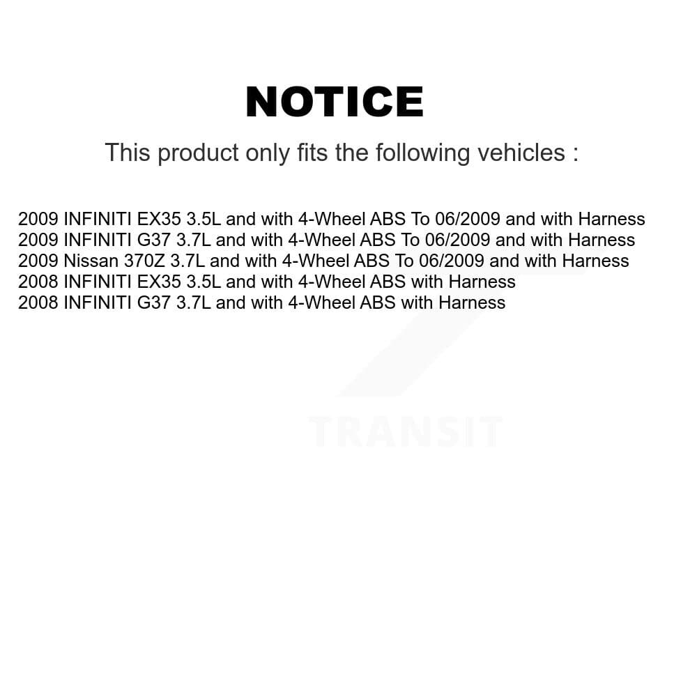 Kugel - K7S-100542 - Rear Wheel Bearing and Hub Assembly Kits image 11