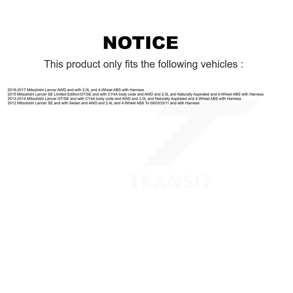 Kugel - K7S-100569 - Rear Wheel Bearing and Hub Assembly Kits image 11