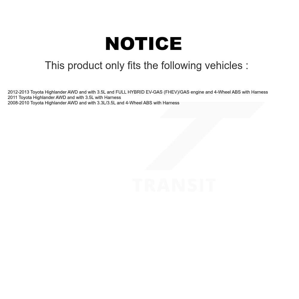 Kugel - K7S-100583 - Rear Wheel Bearing and Hub Assembly Kits image 11