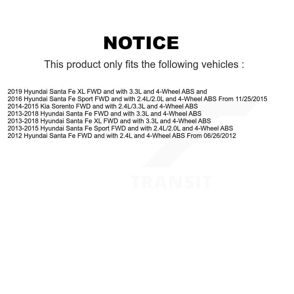 Kugel - K7S-100610 - Rear Wheel Bearing and Hub Assembly Kits image 11
