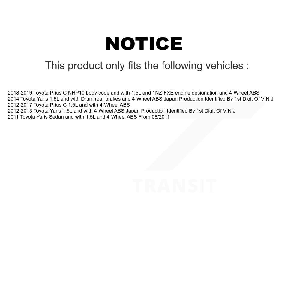 Kugel - K7S-100612 - Rear Wheel Bearing and Hub Assembly Kits image 11