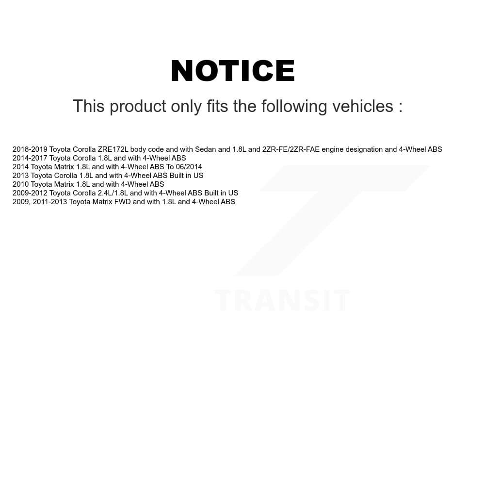 Kugel - K7S-100617 - Rear Wheel Bearing and Hub Assembly Kits image 11