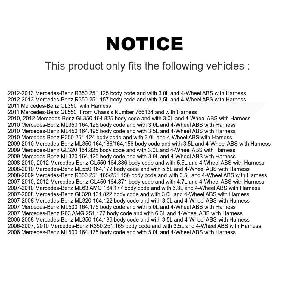 Kugel - K7S-101497 - Rear Wheel Bearing Kits image 10