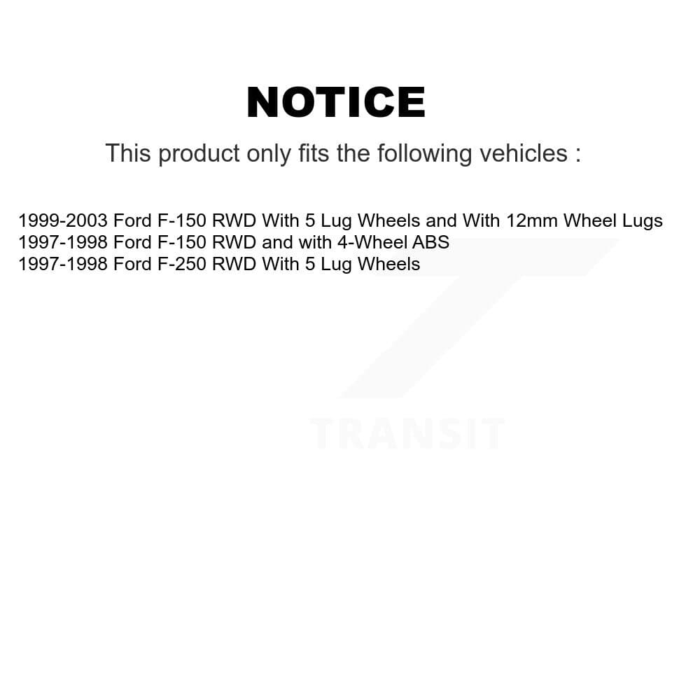 CMX - K8-100032 - Front Disc Brake Rotor and Hub Assembly Kits image 13