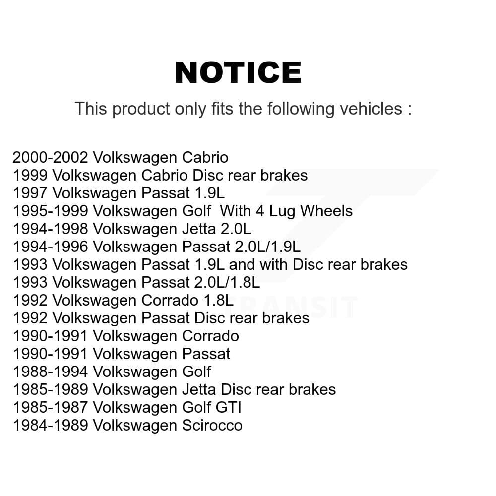 CMX - K8-100054 - Rear Disc Brake Rotor and Hub Assembly Kits image 13