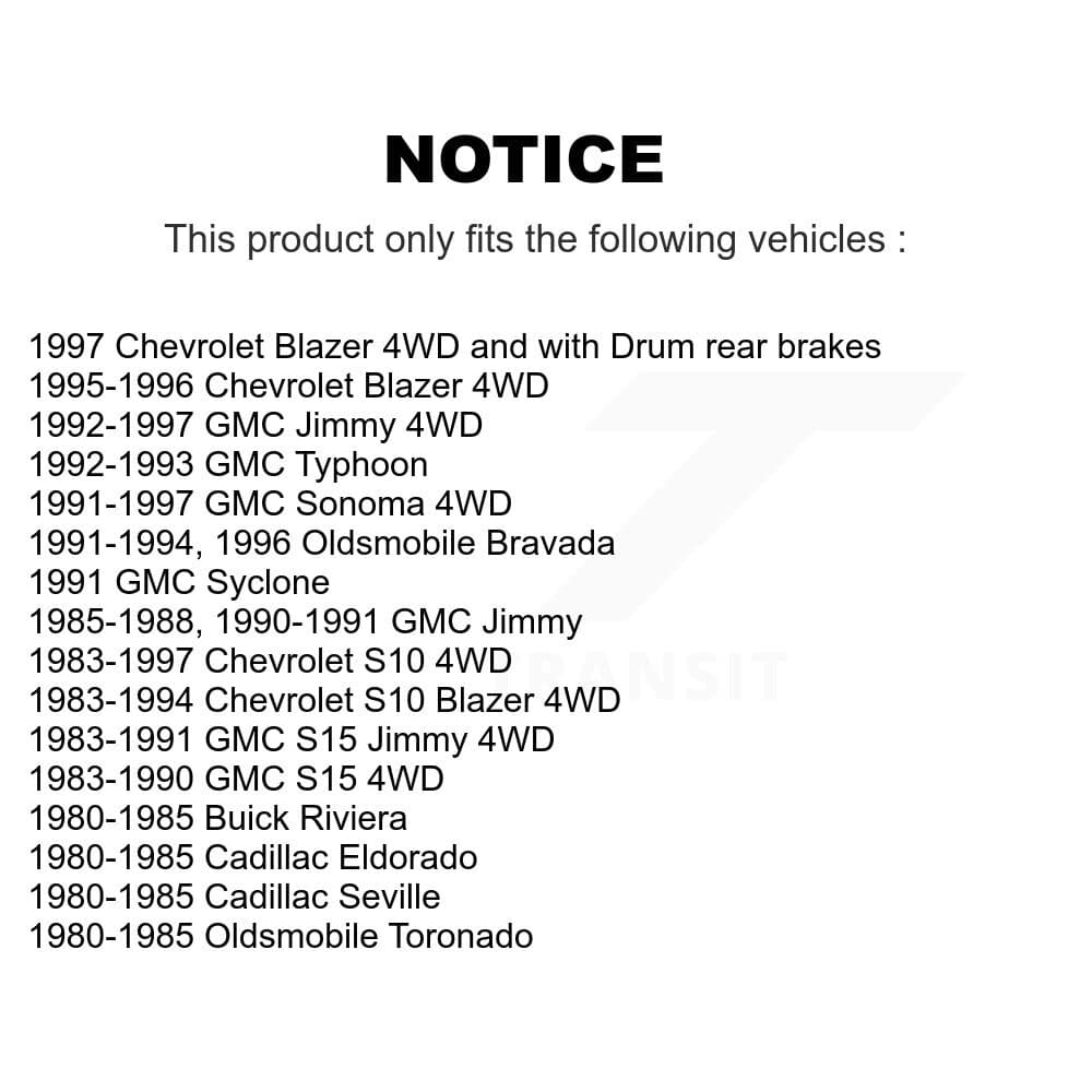 CMX - K8-100055 - Front Disc Brake Rotor Kits image 13