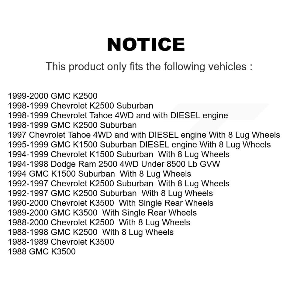 CMX - K8-100062 - Front Disc Brake Rotor Kits image 13