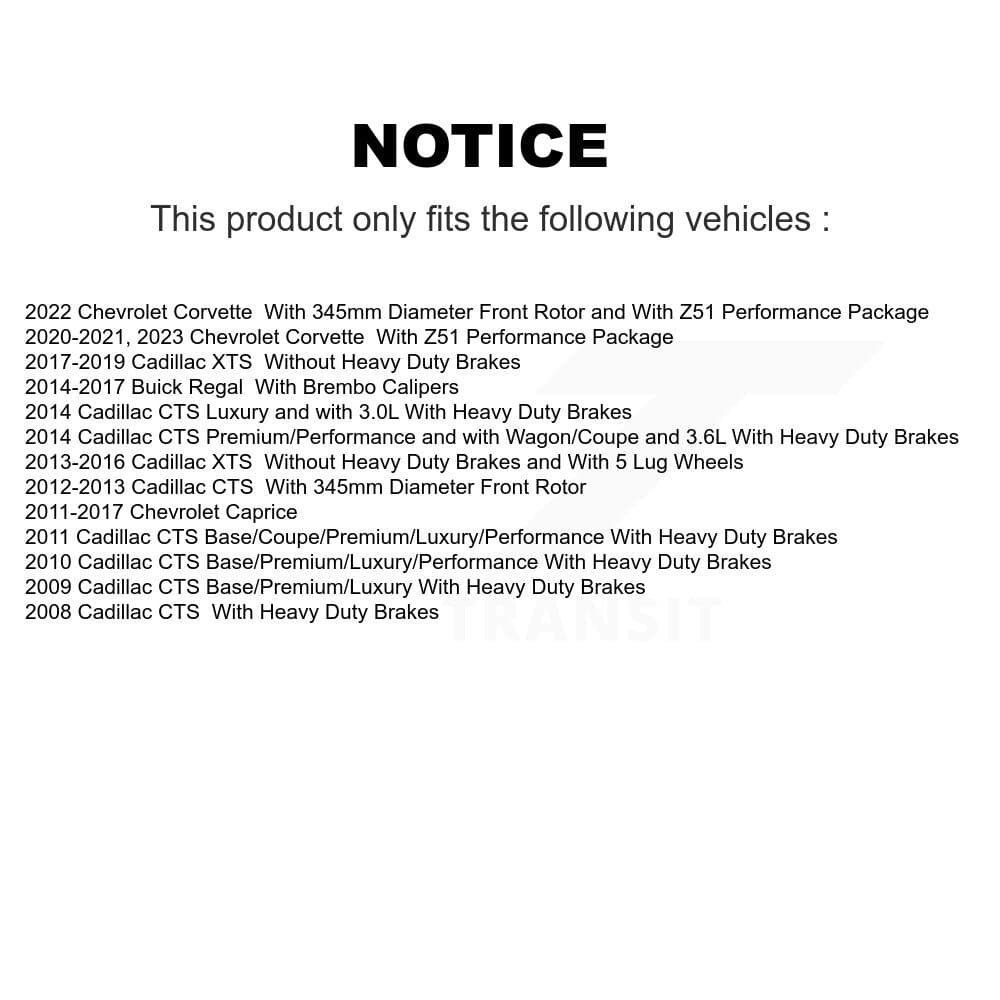 CMX - K8-100106 - Front Disc Brake Rotor Kits image 13