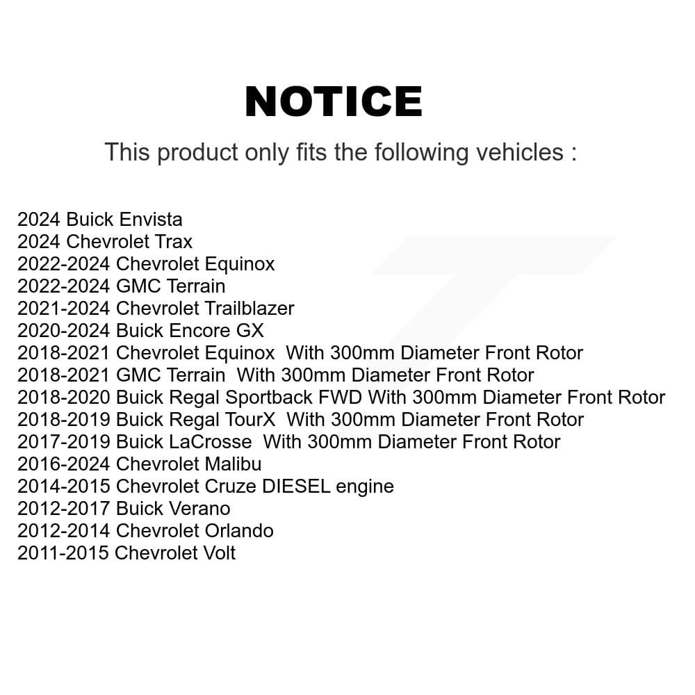 CMX - K8-100119 - Front Disc Brake Rotor Kits image 13