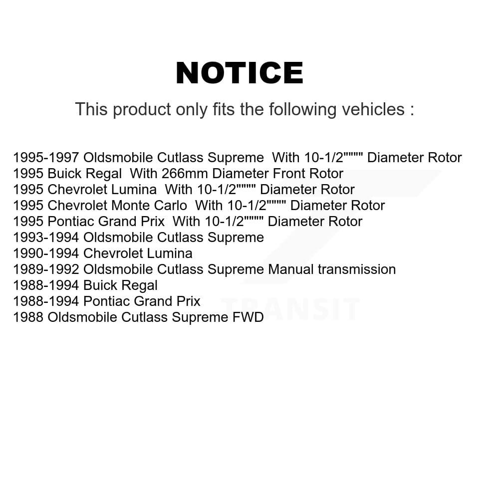 CMX - K8-100125 - Front Disc Brake Rotor Kits image 13
