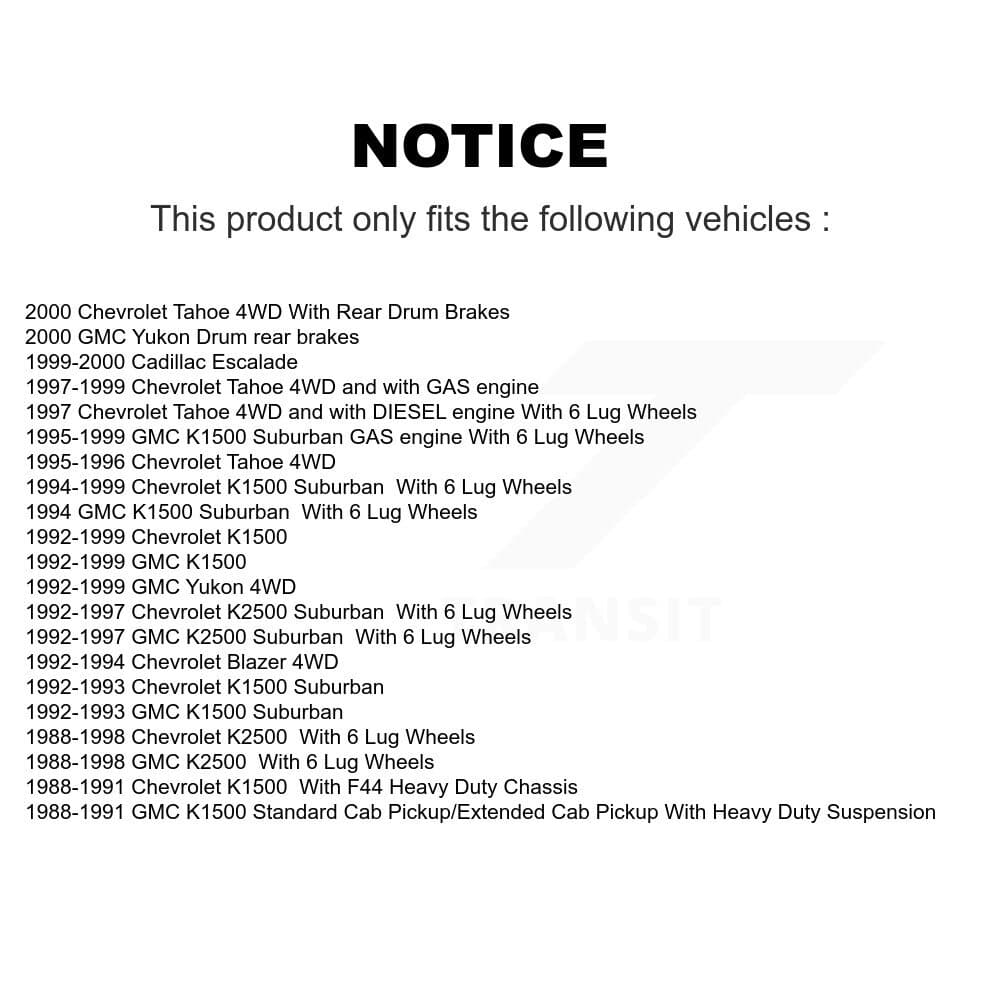 CMX - K8-100126 - Front Disc Brake Rotor Kits image 13
