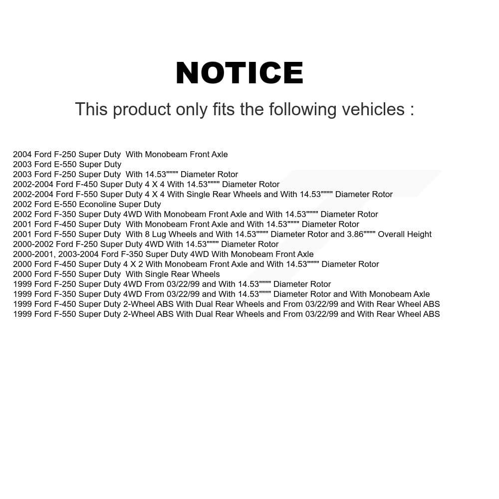 CMX - K8-100154 - Front Disc Brake Rotor Kits image 13