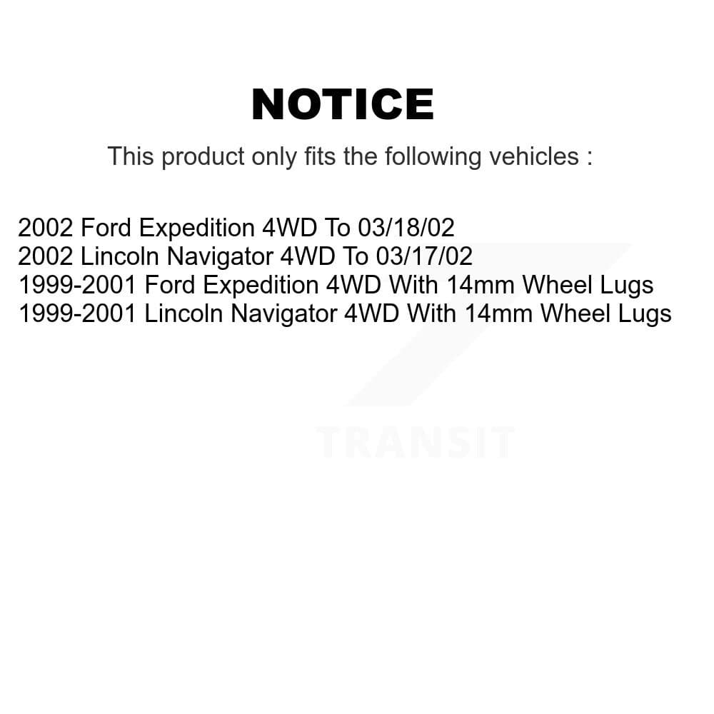CMX - K8-100155 - Front Disc Brake Rotor Kits image 13