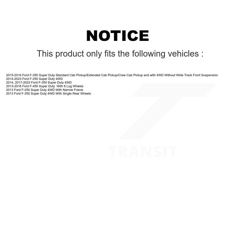 CMX - K8-100193 - Front Disc Brake Rotor Kits image 13