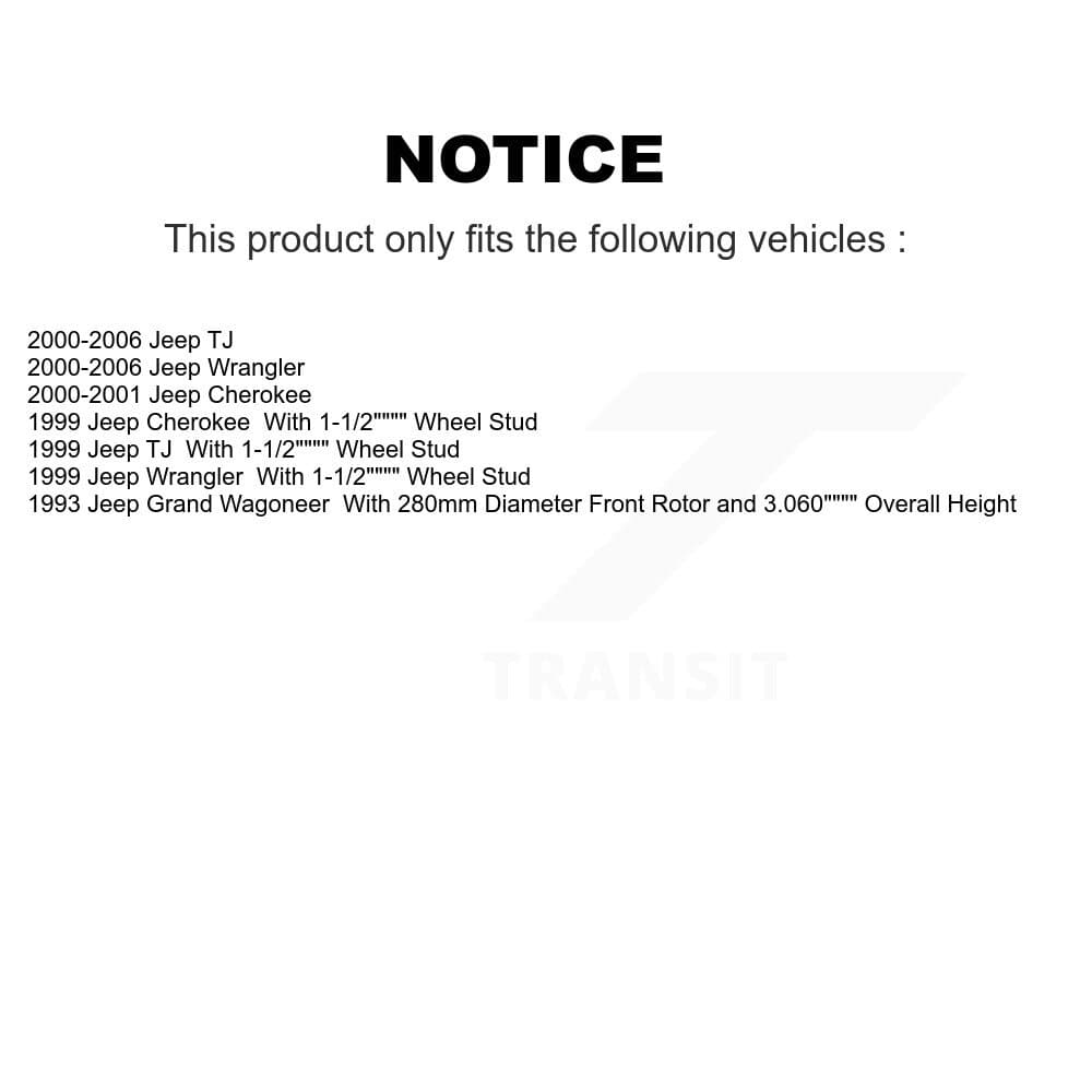 CMX - K8-100218 - Front Disc Brake Rotor Kits image 13