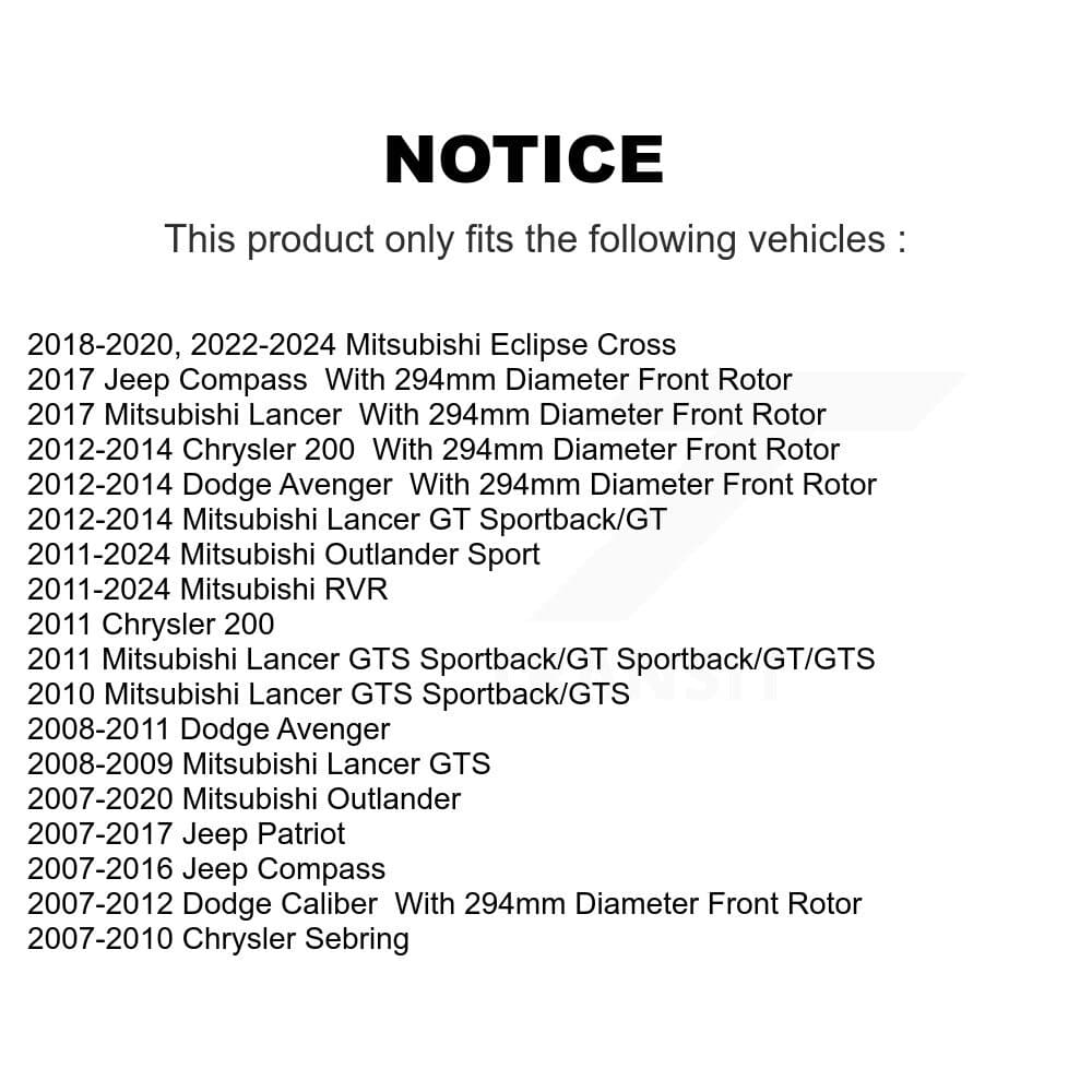 CMX - K8-100237 - Front Disc Brake Rotor Kits image 13