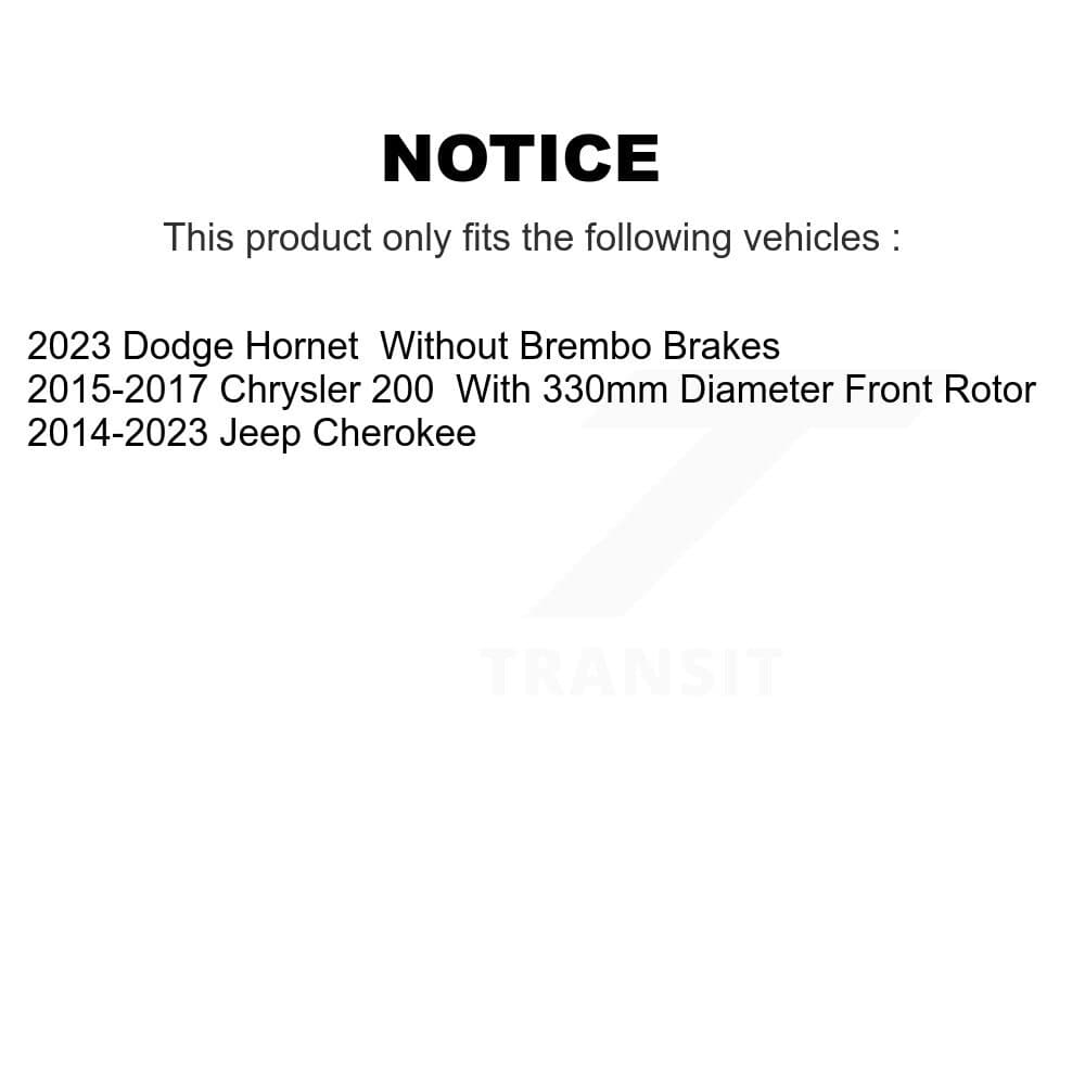 CMX - K8-100253 - Front Disc Brake Rotor Kits image 13
