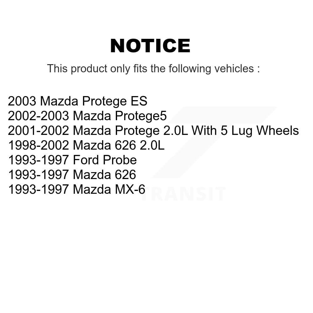 CMX - K8-100275 - Front Disc Brake Rotor Kits image 13