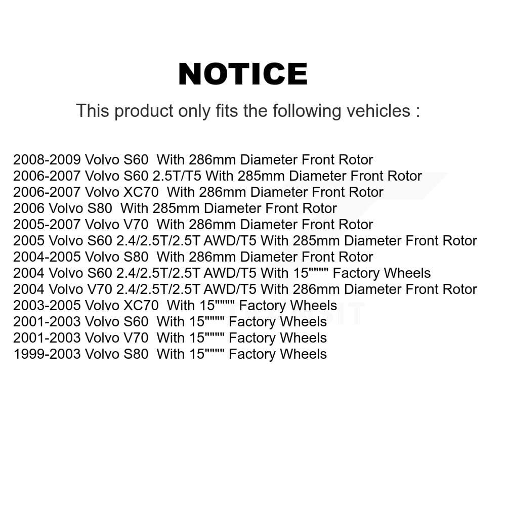 CMX - K8-100332 - Front Disc Brake Rotor Kits image 13