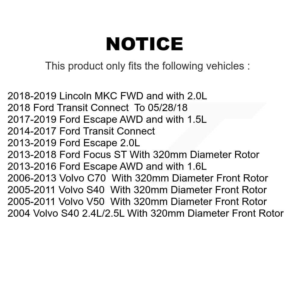 CMX - K8-100444 - Front Disc Brake Rotor Kits image 13